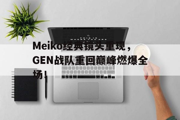 乐动体育官直播-Meiko经典镜头重现，GEN战队重回巅峰燃爆全场！